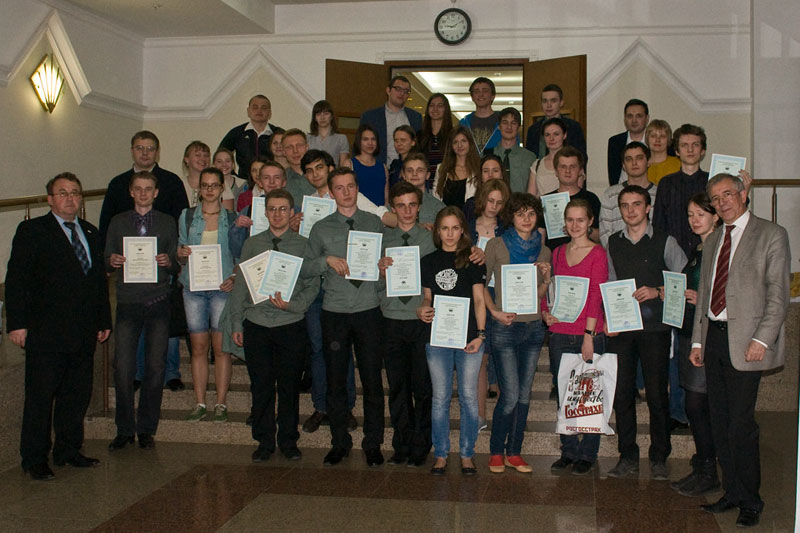 Участники V Межвузовской студенческой олимпиаде по исторической информатике