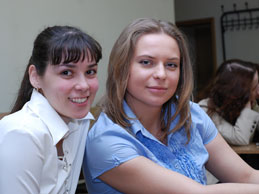 Наталья Тишина и Виктория Лексютина