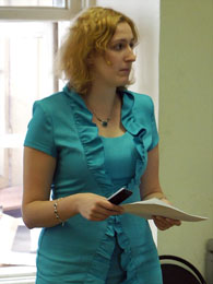 Шерышева Екатерина защищает дипломный проект