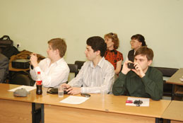Участники расширенного юбилейного заседания кафедры электронных документов, архивов и технологий