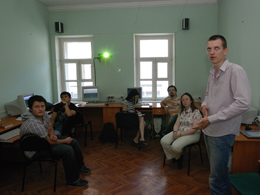 Студент 3-го курса Дмитрий Кочетов представляет свой сайт