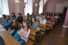 Студенты-первокурсники ИАИ РГГУ 2010