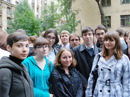Первокурсники ФТАД-2011 (посвящение в студенты 5 сентября)